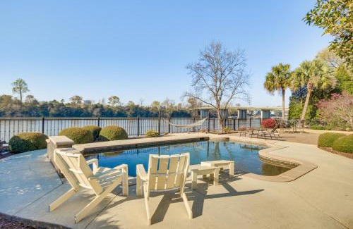 North Augusta House | Riverfront North Augusta Home with Private Pool!