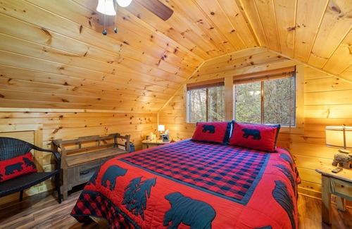 Cherry Log House | Riverfront oasis with hot tub, firepit, game room, & trail access - dog-friendly