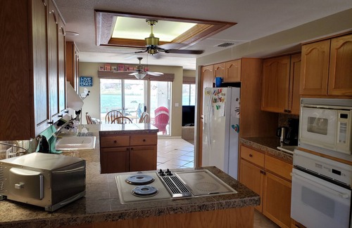 Cienega Springs House | Riverfront Parker Home, 3/3 with 2 docks, Views!