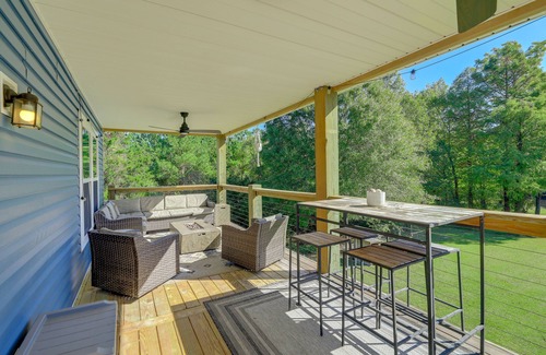 Ernul House | Riverfront Pollocksville Home w/Private Beach!
