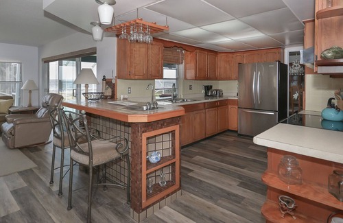 Titusville House | Riverfront Pool Home close to KSC and East Coast Beaches