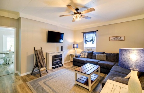 Thorpe House | Riverfront Thorpe Vacation Rental with Fire Pit!
