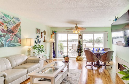 Titusville House | Riverfront Titusville Townhome w/ Community Pool!