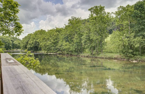 Bluff City House | Riverfront- Upper Unit | Dock | Firepit | Hot Tub | Wi-Fi