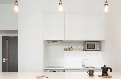 Nove Mesto Apartment | Riverside area apartment near the Dancing house!