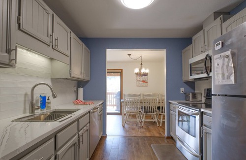 Fraser Condo | Riverside condo near Winter Park-large private deck