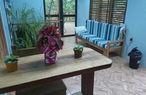Guayabo House | Riverside Joy Cabin: Solar Hot Tub, Private Decks, Rainforest Reserve Costa Rica
