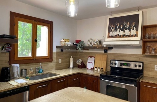 Lac-Superieur Ski Chalet | Riverside Modern Rustic 3 bds Chalet in Tremblant