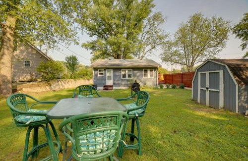 Niles House | Riverside Niles Retreat with Fire Pit and Grill!