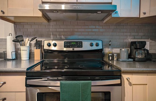 Northeast Edmonton House | Riverside Retreat: 2 Bed 1 Bath Guesthouse in Highlands with workspace!