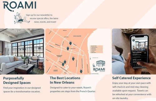 Arts/Warehouse District Apartment | Roami at The Lola Near Bourbon St 3BR #57