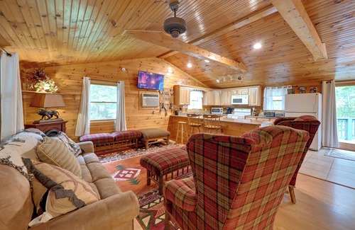 Robbinsville Cabin | Robbinsville Apt in Converted Gas Station