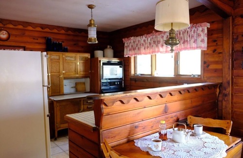 Idlewild Cottage | Robertson's Cottages; A Door County Waterfront Resort/Log Cabin, Dog Friendly