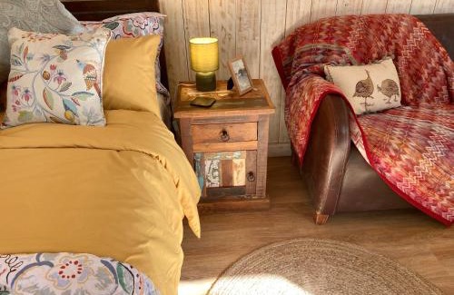 Drybrook House | Robin Cabin with hot tub