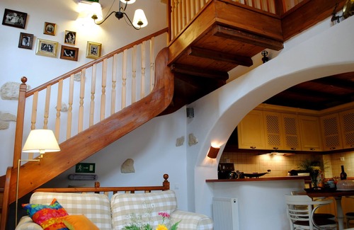 Platanias Town Villa | Rock House's Villa Melody, secluded with private pool and garden, very quiet!