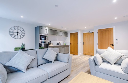 Stoney Middleton Apartment | Rock Mill | Deluxe 2-Bed with Private Balcony