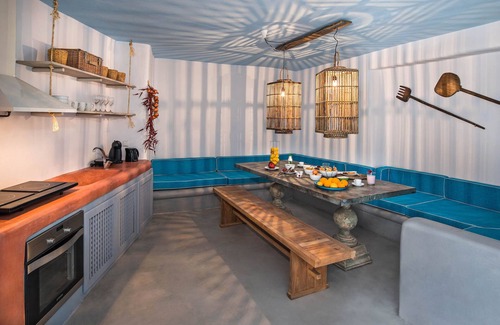 Emporio Villa | Rock Villa Myth: Stunning Sea and Castle Views/Historic Charm Await