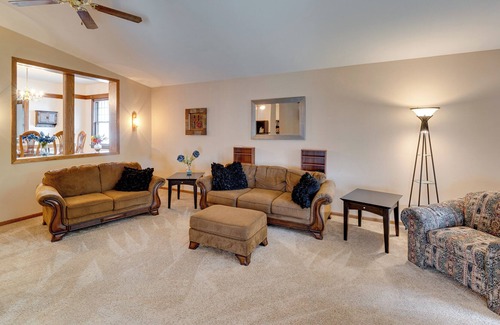 Rockford House | Rockford Vacation Rental w/ Private Patio & Yard!