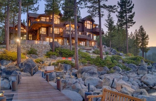 Meeks Bay House | Rockhaven Tahoe Lake Front Estate w/Private Beach