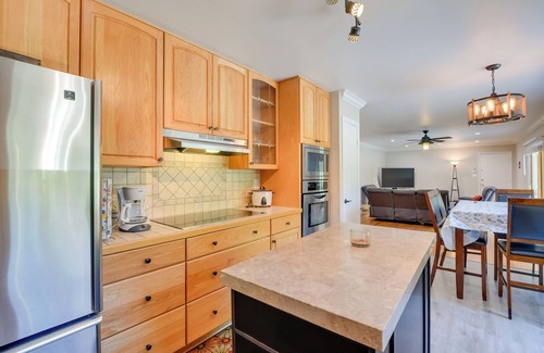 Aspen Hill House | Rockville Home: Patio Oasis, Fireplace, Near DC!
