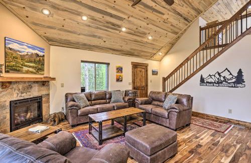 Alma House | Rocky Mountain Alma Cabin with Deck and Hot Tub!