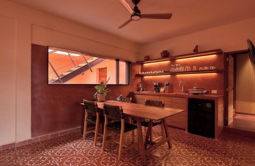 Ruta Independencia Apartment | Rojo: Stylish Oaxaca Apartment w/Terrace Views in Historic Center