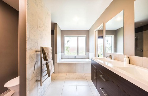 Rolleston House | Rolleston Paradise-Master Bedroom with Ensuite Only