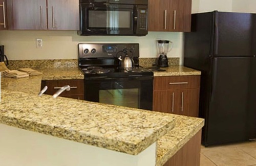 Enterprise Apartment | Romantic 1-bedroom Luxury Condo w/hot tub, kitchen, washer/dryer.