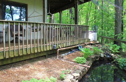 Berrien Springs Apartment | Romantic and Peaceful Relaxation in the Woods with Hot Tub