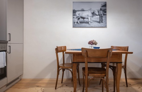 Lutzmannsburg Apartment | Romantic apartment in historic Streckhof, 1200sqm garden, wine-growing area