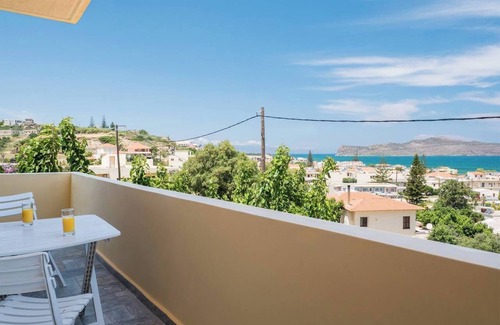 Kato Stalos House | Romantic Corner - Penelope Sea View Maisonette