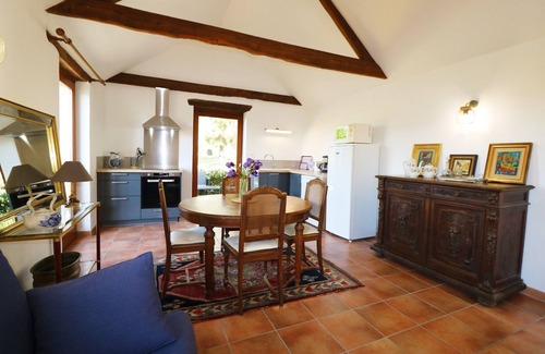 Castels House | Romantic cottage with huge swimming pool walking distance from medieval village