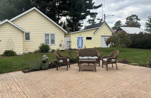 Chetek Cottage | Romantic cottage+Fall hiking, ATV+Fall wine festivals+Views of lake from dock!