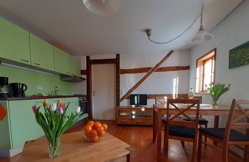 Ebersbach House | Romantic holidays on an ecologically sustainable renovated farm KS 1