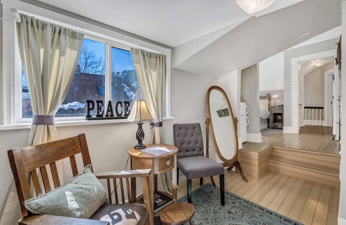 Glenwood Springs House | Romantic Downtown Suite at the Floradora House B&B