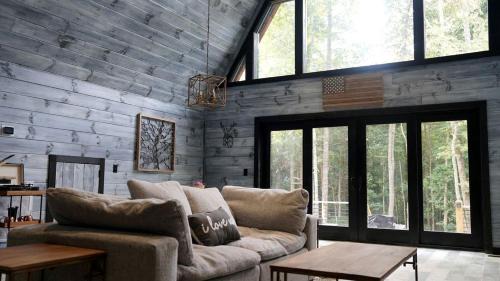 Dobson Ski Chalet | Romantic Escapes in this Stunning A-Frame in North Carolina with Access to a Private Hot Tub and Fire Pit