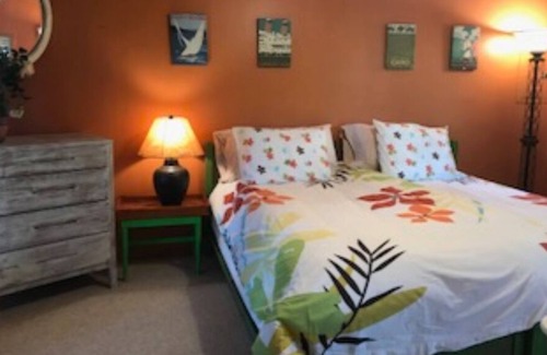 South Hero Cottage | Romantic, peaceful lake facing one bedroom cottage, dog friendly with sauna.