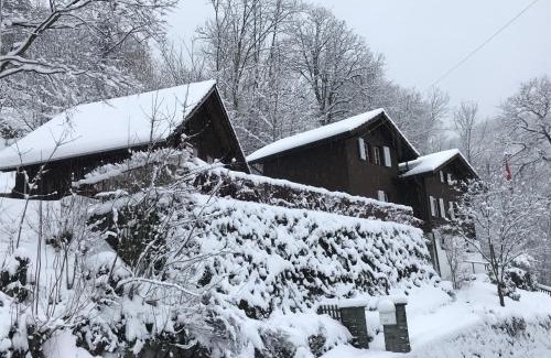 Lungern Ski Chalet | Romantic private superior Swiss Chalet with Hottub