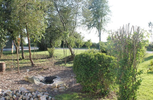 Rehm-Flehde-Bargen House | romantic thatched roof house with large garden