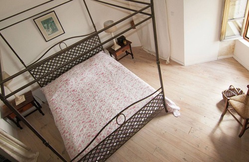 Roussines Cottage | Romantic tower with roof terrace and plenty of privacy and use heated pool