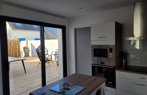 Gavres Villa | Romantic weekend in the villa des sables with private indoor jacuzzi