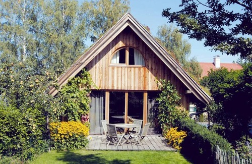 Sankt Corona am Wechsel Apartment | Romantisches Holzhaus mit Schwimmteich, Direkt an Kinderskipiste