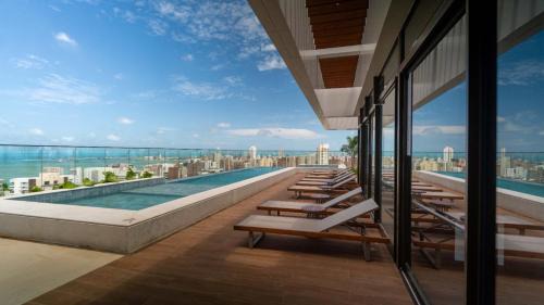 Meireles Apartment | Rooftop com vista para o mar