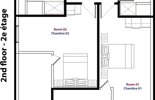 Montcalm House | Room 01 - Comfort in the heart of the Art District