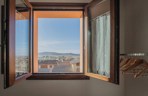 Castrojeriz Apartment | Room '105 Matrimonio Blue' with Shared Garden, Wi-Fi and Air Conditioning