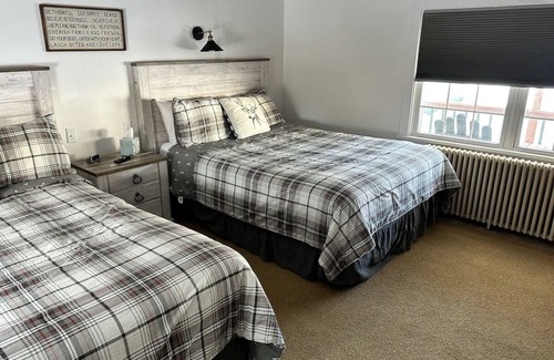 Schroon Lake Hotel | Room 110 two queen beds