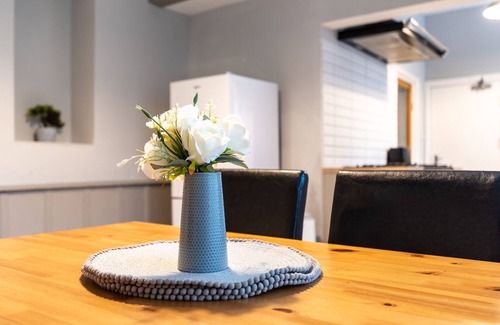 Castle Donington House | Room 2 double with a work space
