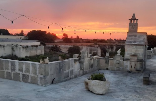 Lizzanello House | Room 'Anghelos - Piromafu' with Shared Terrace, Wi-Fi and Air Conditioning