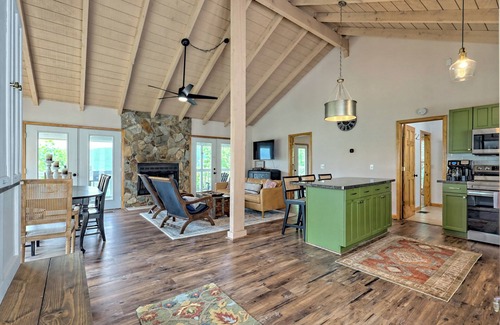 Screamer Mountain House | Room at the Top- This View! Pet Friendly Mtn Cabin