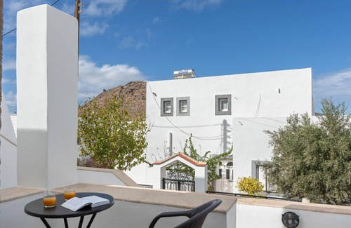 Skala Apartment | Room 'Double Sea View No 5' with Sea View, Wi-Fi and Air Conditioning